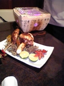 木村友泉のOliveログ-松茸一本焼き